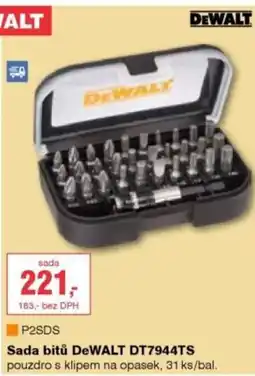 DEK Sada bitů DeWALT DT7944TS nabídka