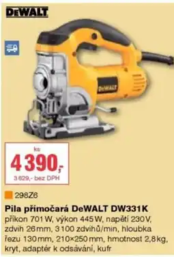 DEK Pila přímočará DeWALT DW331K nabídka