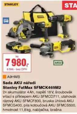 DEK Sada AKU nářadí Stanley FatMax SFMCK469M2 nabídka