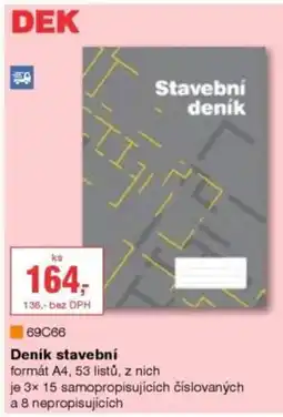 DEK Deník stavební nabídka