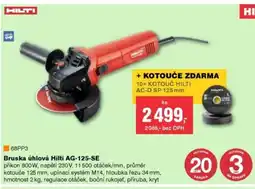 DEK Bruska úhlová Hilti AG-125-SE nabídka