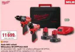 DEK Sada AKU nářadí Milwaukee M12FPP2A2-402X nabídka