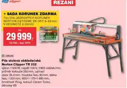 DEK Pila stolová obkladačská Norton Clipper TR 252 nabídka