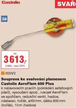 DEK Souprava ke svařování plamenem Castolin AeroFlam 600 Plus nabídka