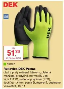 DEK Rukavice DEK Petrax nabídka