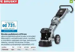 DEK Bruska podlahová o 270 mm nabídka