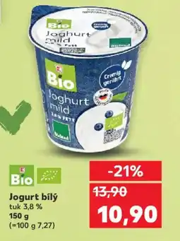 Kaufland Jogurt bílý tuk 3,8 % nabídka