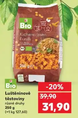 Kaufland Luštěninové těstoviny nabídka