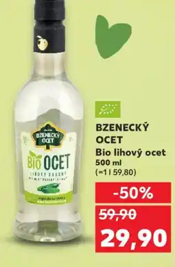 Kaufland BZENECKÝ OCET Bio lihový ocet nabídka