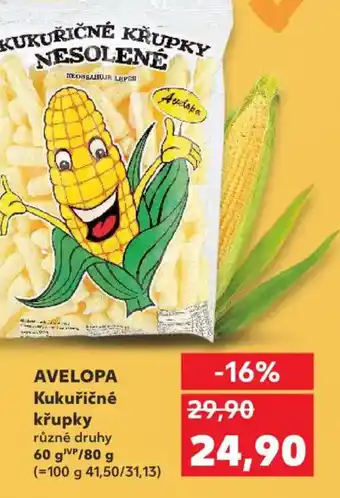 AVELOPA Kukuřičné křupky