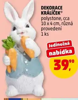 Penny Market Dekorace králíček nabídka