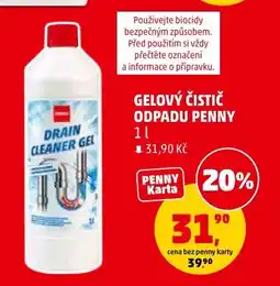 Penny Market Gelový čistič odpadu penny nabídka