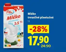 Lidl Mléko plnotučné 3,5% nabídka