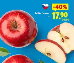 Lidl Jablka červená nabídka