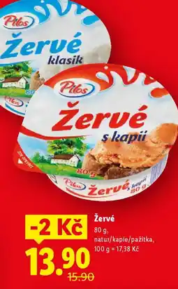 Lidl Pilos Žervé nabídka