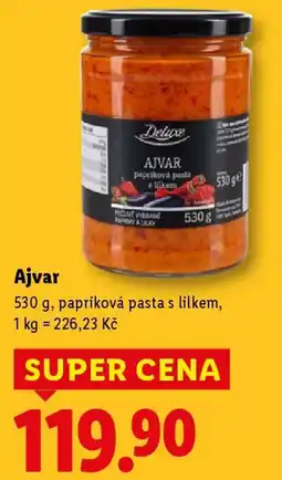 Lidl Deluxe Ajvar nabídka