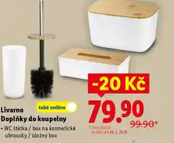 Lidl Livarno Doplňky do koupelny nabídka