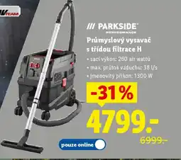 Lidl Průmyslový vysavač s třídou filtrace H nabídka