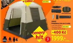 Lidl CRIVIT Kempinkový stan pro 4 osoby nabídka