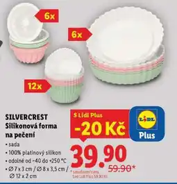 Lidl SILVERCREST Silikonová forma na pečení nabídka