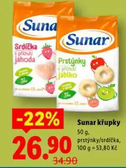 Lidl Sunar křupky nabídka