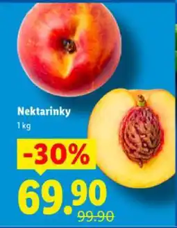 Lidl Nektarinky nabídka
