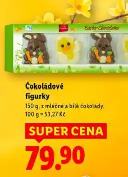 Lidl Čokoládové figurky nabídka