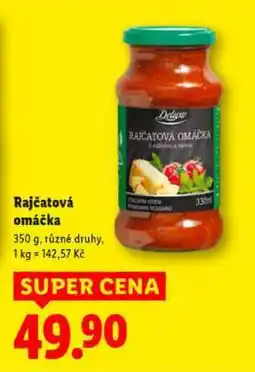 Lidl RAJČATOVÁ OMÁČKA nabídka