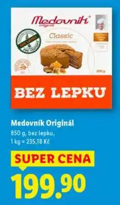 Lidl MEDOVNÍK ORIGINAL nabídka