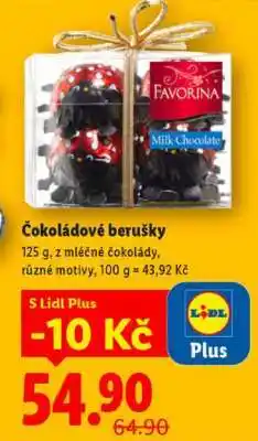 Lidl ČOKOLÁDOVÉ BERUŠKY nabídka