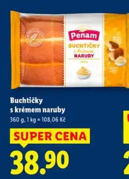 Lidl BUCHTIČKY S KRÉMEM NARUBY nabídka