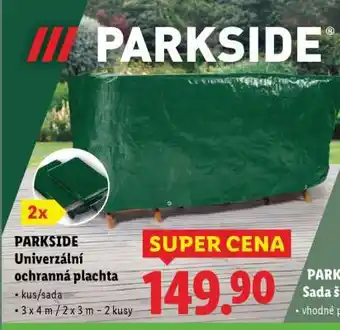 Lidl PARKSIDE UNIVERZÁLNÍ OCHRANNÁ PLACHTA nabídka