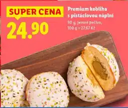 Lidl PREMIUM KOBLIHA S PISTÁCIOVOU NÁPLNÍ nabídka