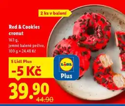 Lidl Red & Cookies cronut nabídka