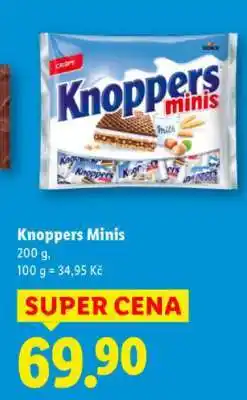 Lidl Knoppers minis nabídka