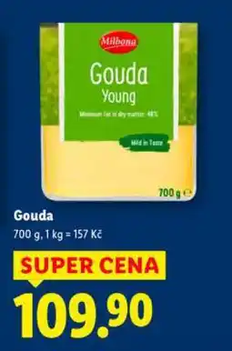 Lidl Milbona Gouda Young nabídka