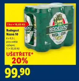 Lidl Radegast Rázná 10 nabídka