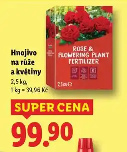 Lidl Hnojivo na růže a květiny nabídka