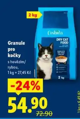Lidl Coshida Granule pro kočky nabídka