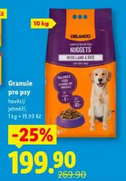 Lidl ORLANDO NUGGETS WITH LAMB & RICE nabídka