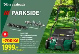 Lidl PARKSIDE Elektrický vertikutátor a provzdušňovač trávníku 1800 W nabídka
