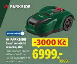 Lidl PARKSIDE Smart robotická sekačka, 4Ah nabídka