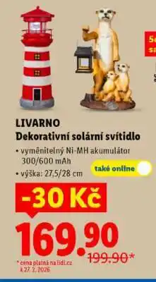 Lidl LIVARNO Dekorativní solární svítidlo nabídka