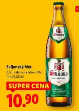 Lidl Svijanský Máz nabídka