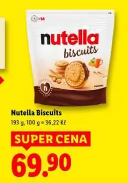 Lidl Nutella Biscuits nabídka