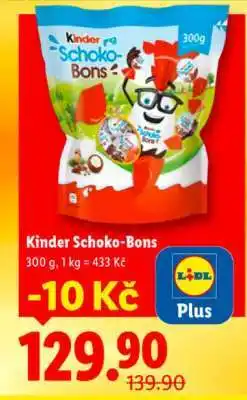 Lidl Kinder Schoko-Bons nabídka