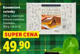 Lidl Karamelové sušenky nabídka