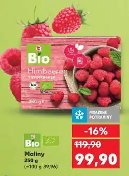 Kaufland Bio Maliny nabídka