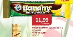 Kubík potraviny Orion Banány v čokoládě nabídka