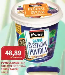 Kubík potraviny Povidla Hamé nabídka